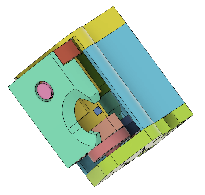 ESP32-CAM, SG90 servo-swivel. 120degree sweep. WIFI, LED.