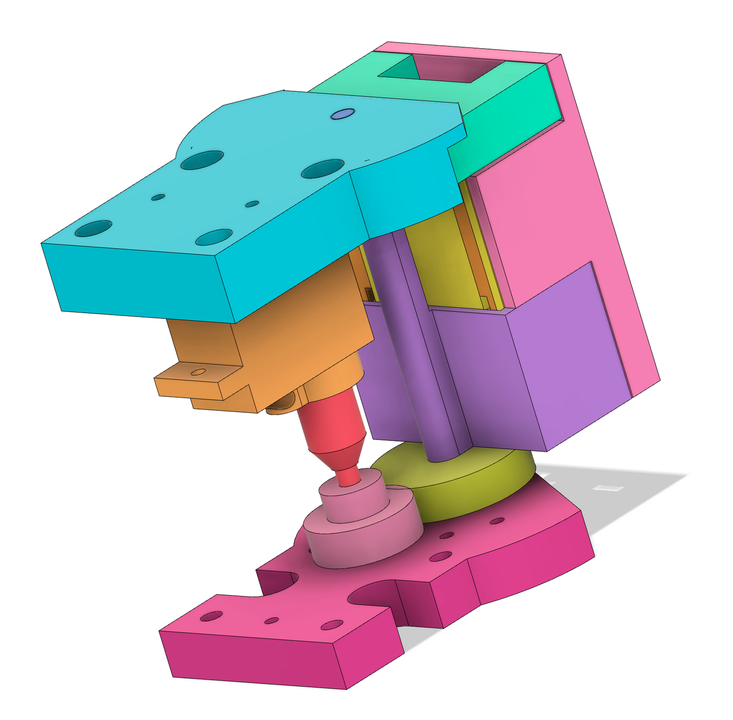ESP32-CAM, SG90 servo-swivel. 120degree sweep. WIFI, LED, FTDI USB